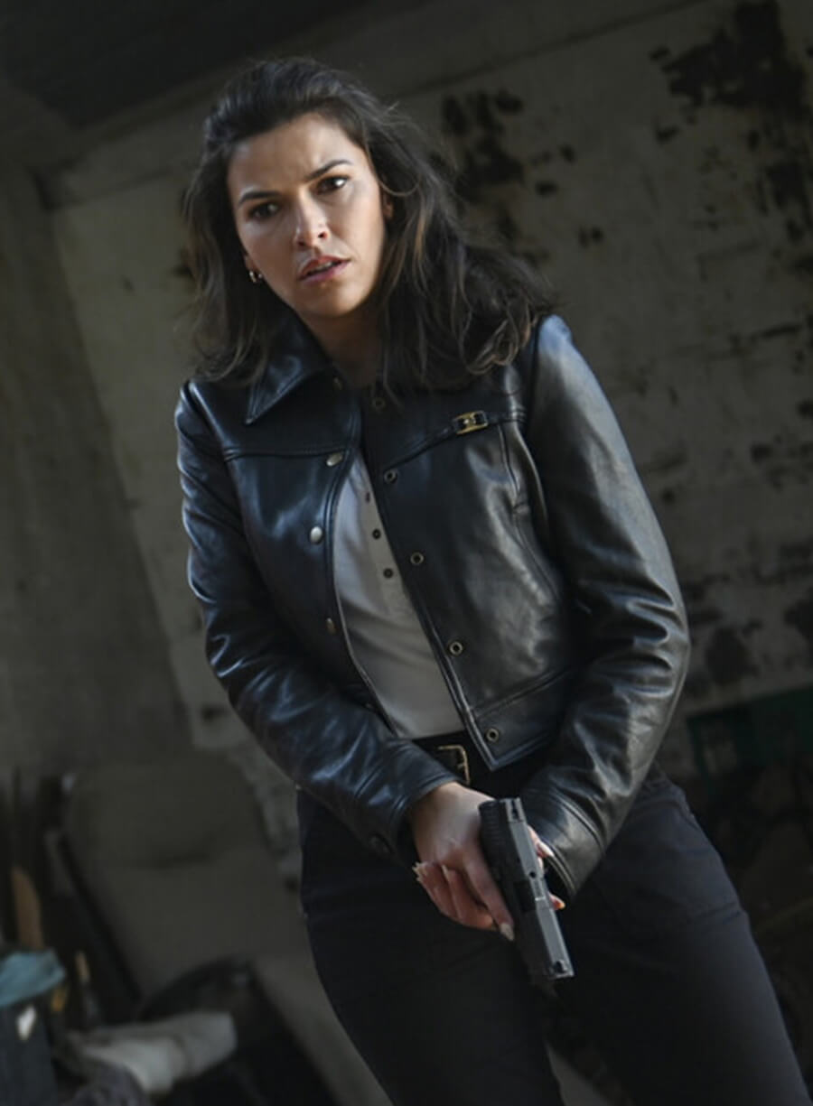 Billie Matalon Tracker Black Leather Jacket