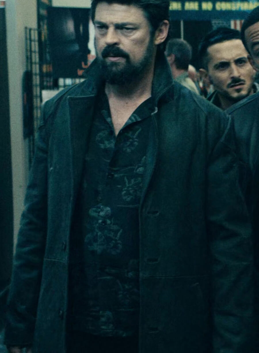 Billy Butcher The Boys Black Leather Long Coat