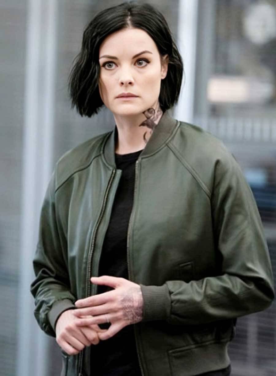 Blindspot Tv Series Jaimie Alexander Green Jacket