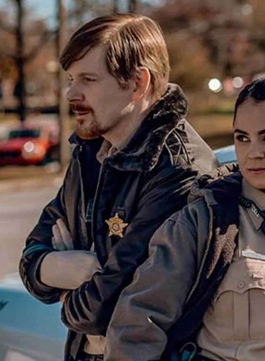 Blue Ridge Deputy Thompson Black Bomber Jacket