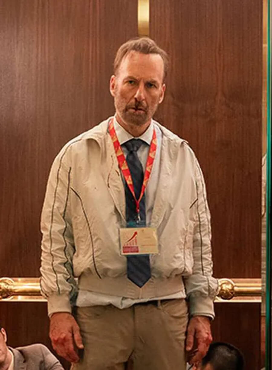 Bob Odenkirk Nobody 2 White Jacket