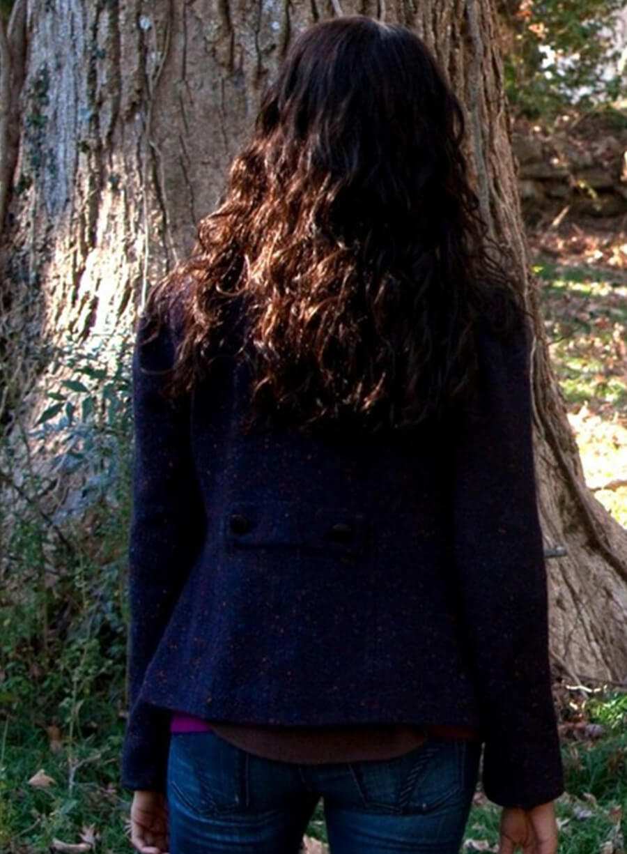 Bonnie Bennett The Vampire Diaries S02 Blue Jacket