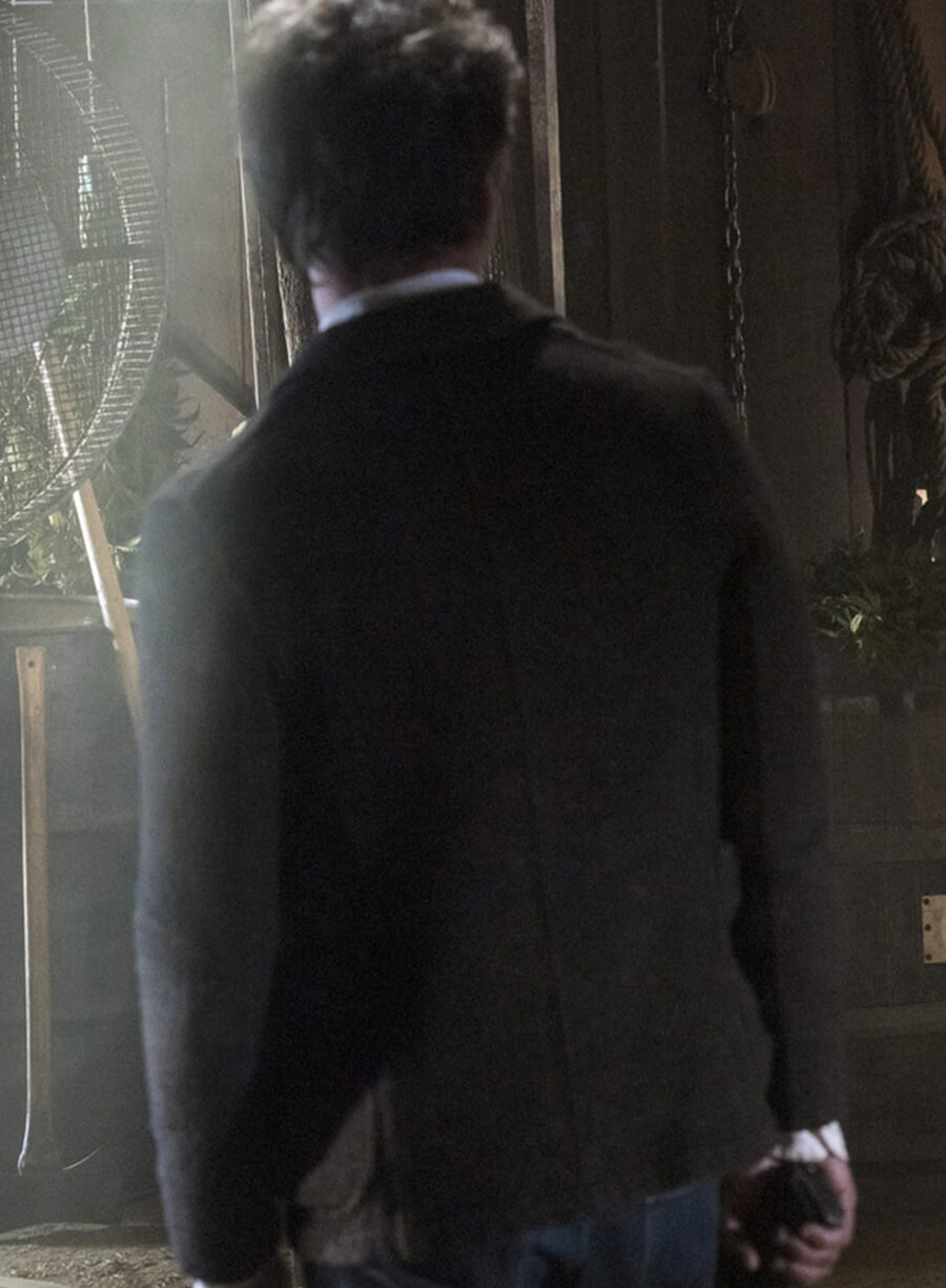 Boyd Crowder Justified Black Wool Blazer