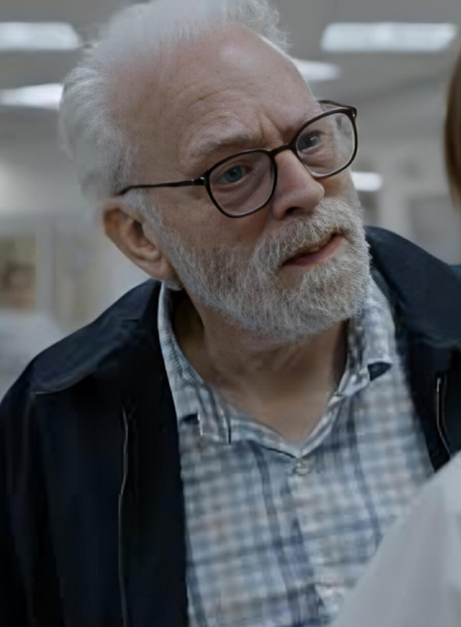 Brad Dourif The Pitt 2025 Blue Jacket