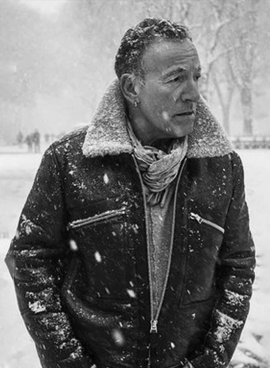 Bruce Springsteen Black Leather Jacket