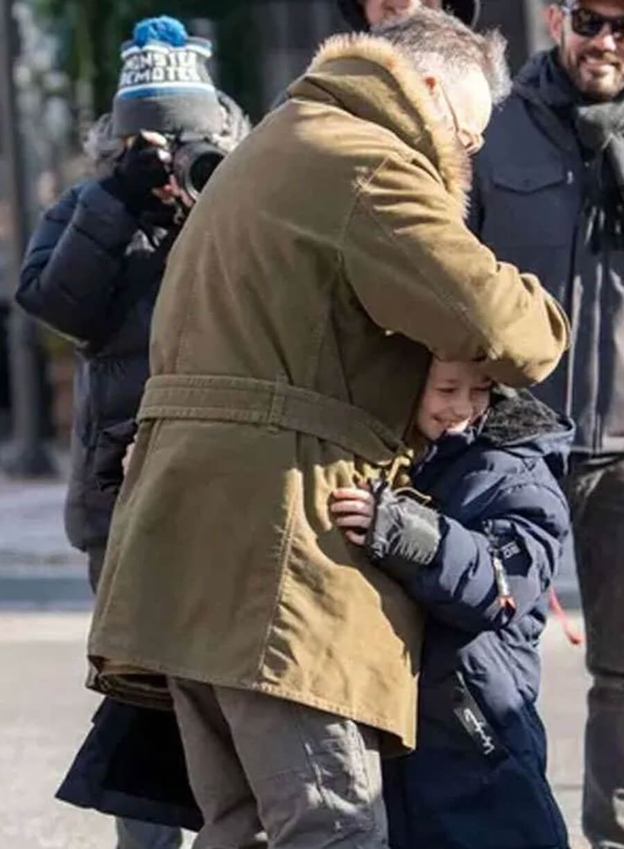 Bruce Springsteen Green Hooded Coat