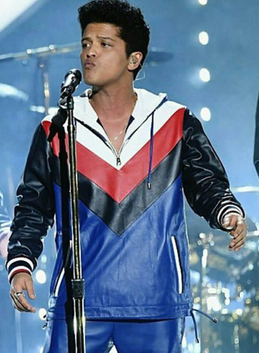 Bruno Mars Leather Jacket
