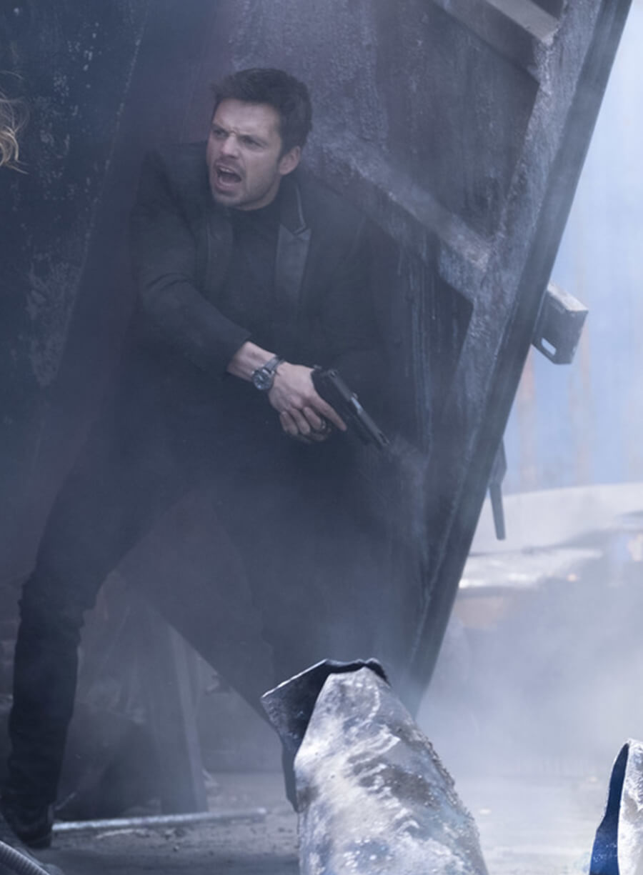 Bucky Barnes The Falcon and the Winter Soldier Black Blazer