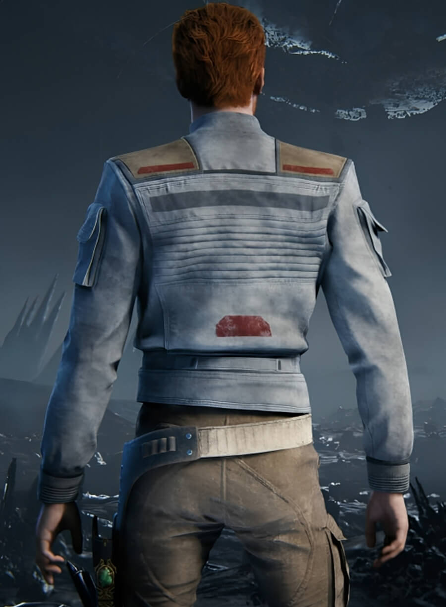 Cal Kestis Jedi Knight Blue Jacket
