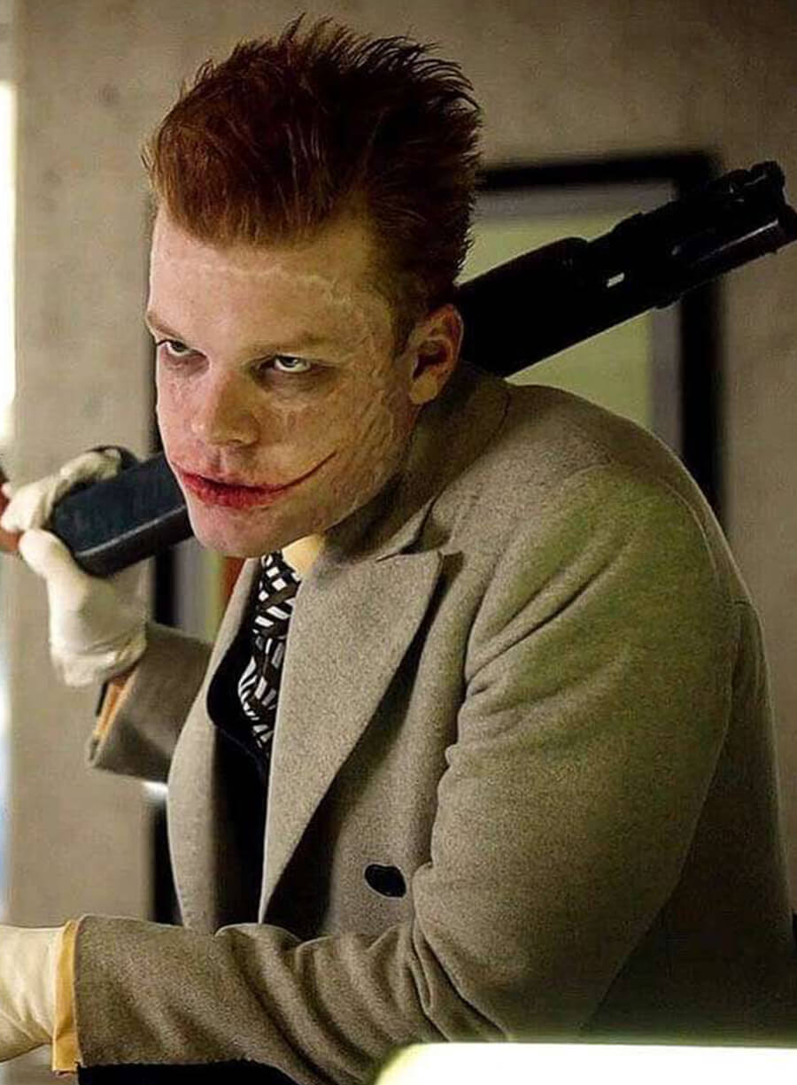 Cameron Monaghan Gotham Beige Trench Coat