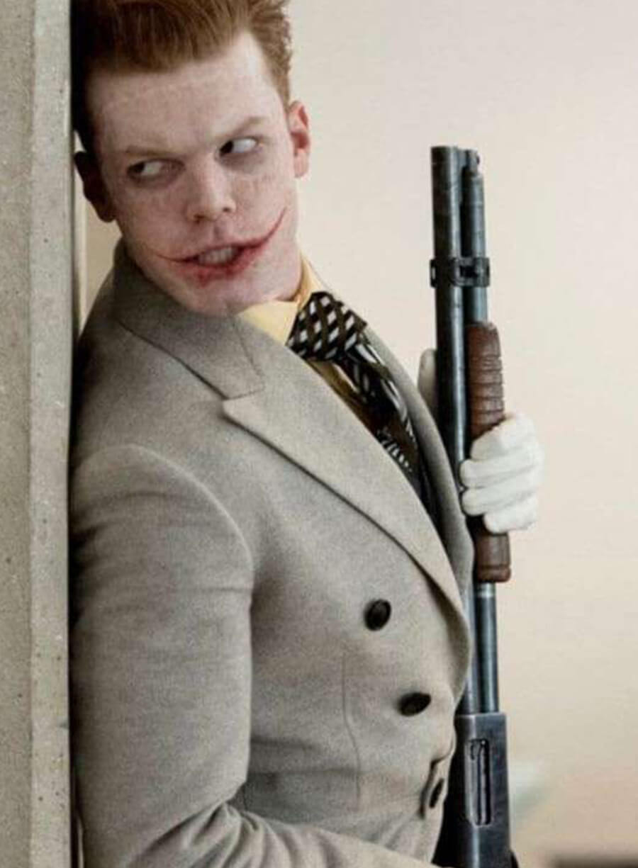 Cameron Monaghan Gotham Beige Trench Coat