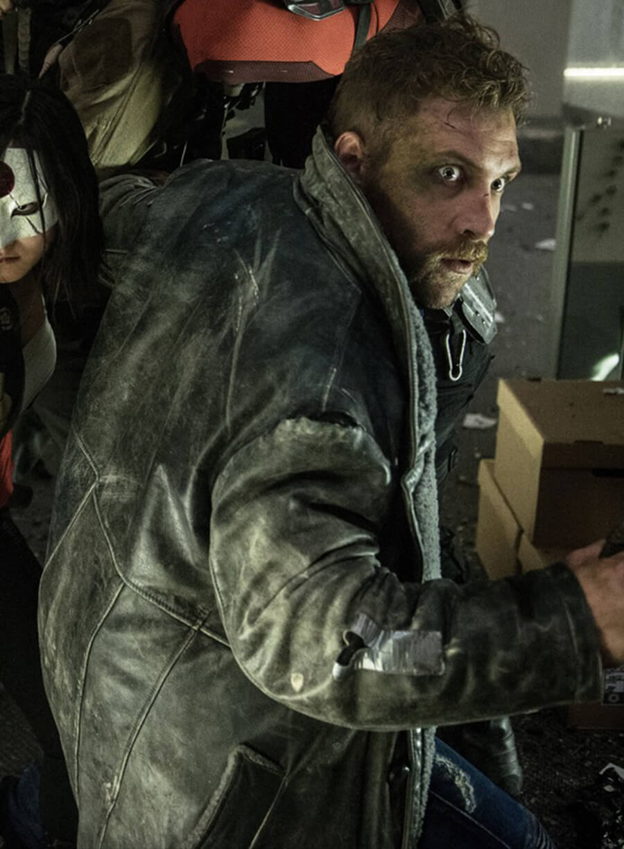 Captain Boomerang The Suicide Squad 2 Leather Coat