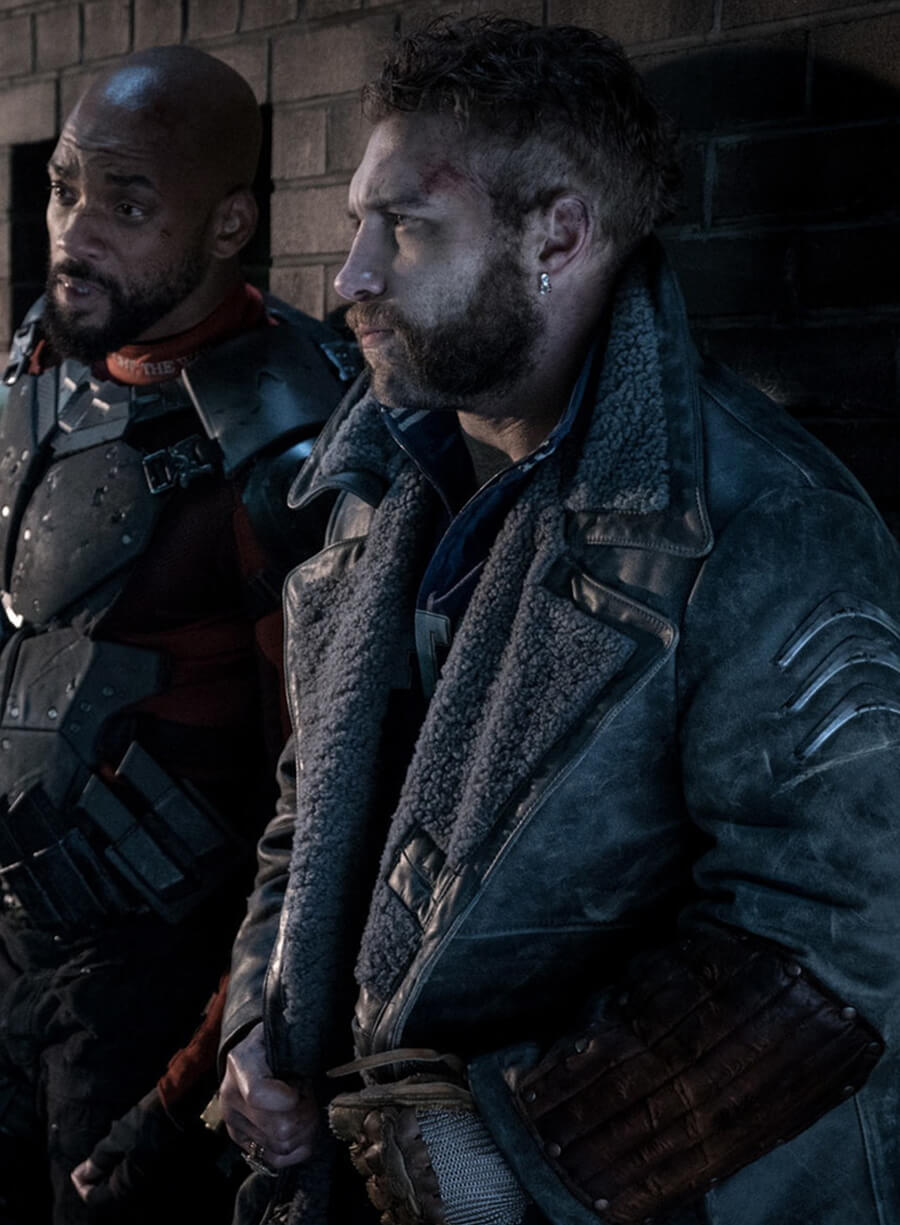 Captain Boomerang The Suicide Squad 2 Leather Coat