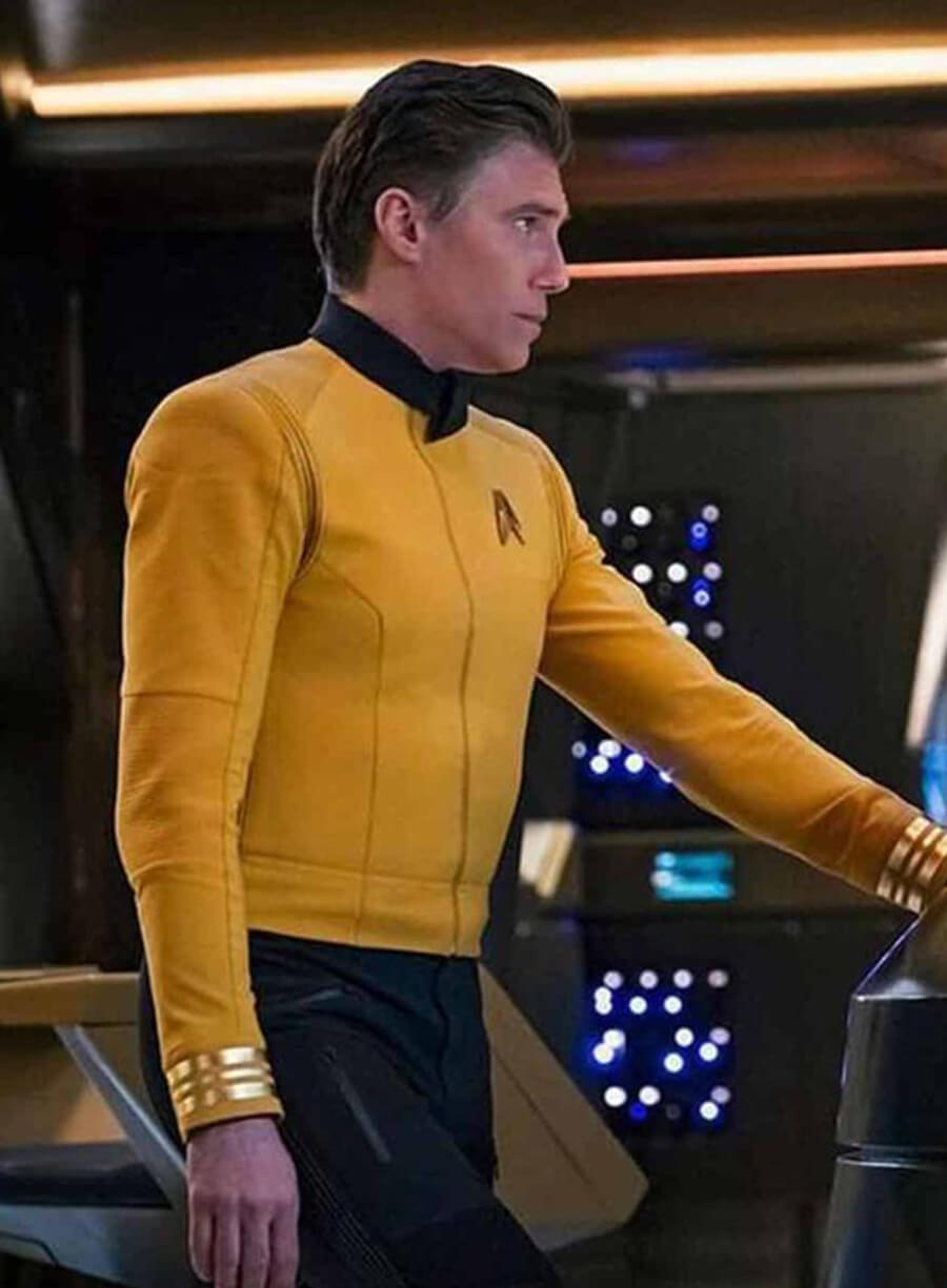 Captain Pike Star Trek Discovery Yellow Jacket