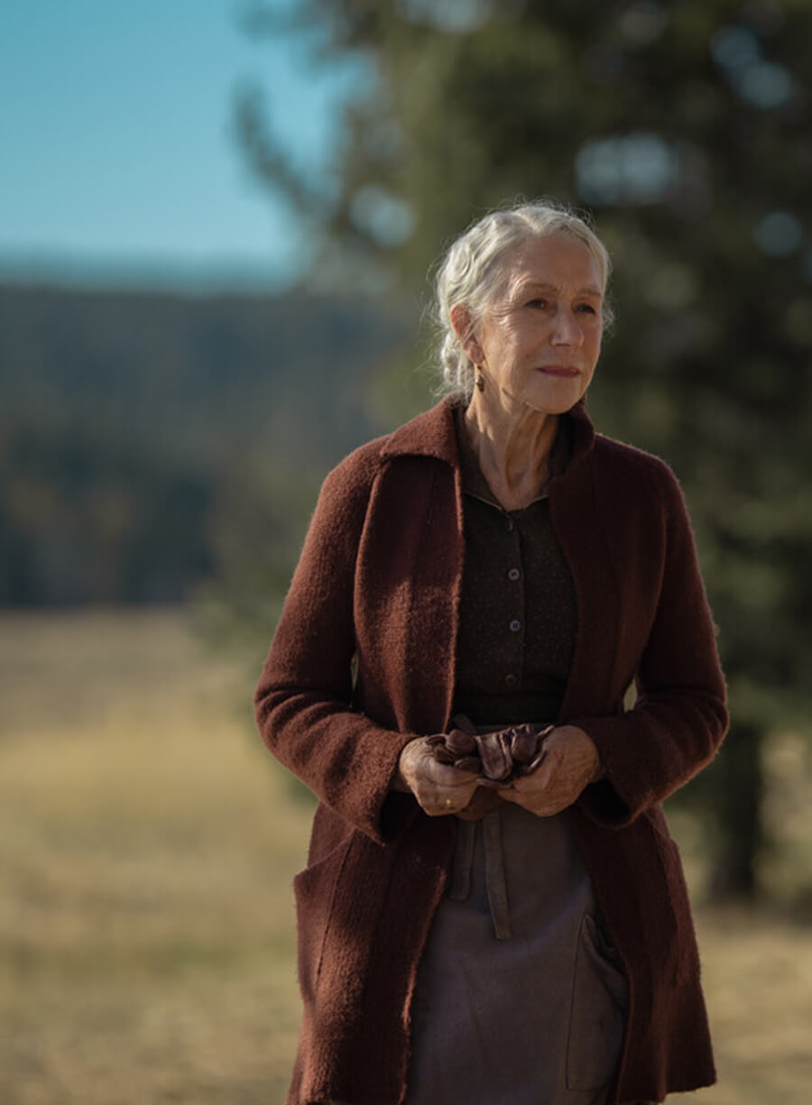 Cara Dutton 1923 Brown Wool Coat