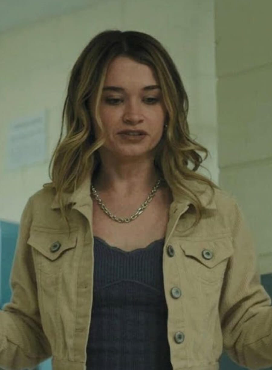Carrie S01 Chris Hargensen Cropped Beige Jacket