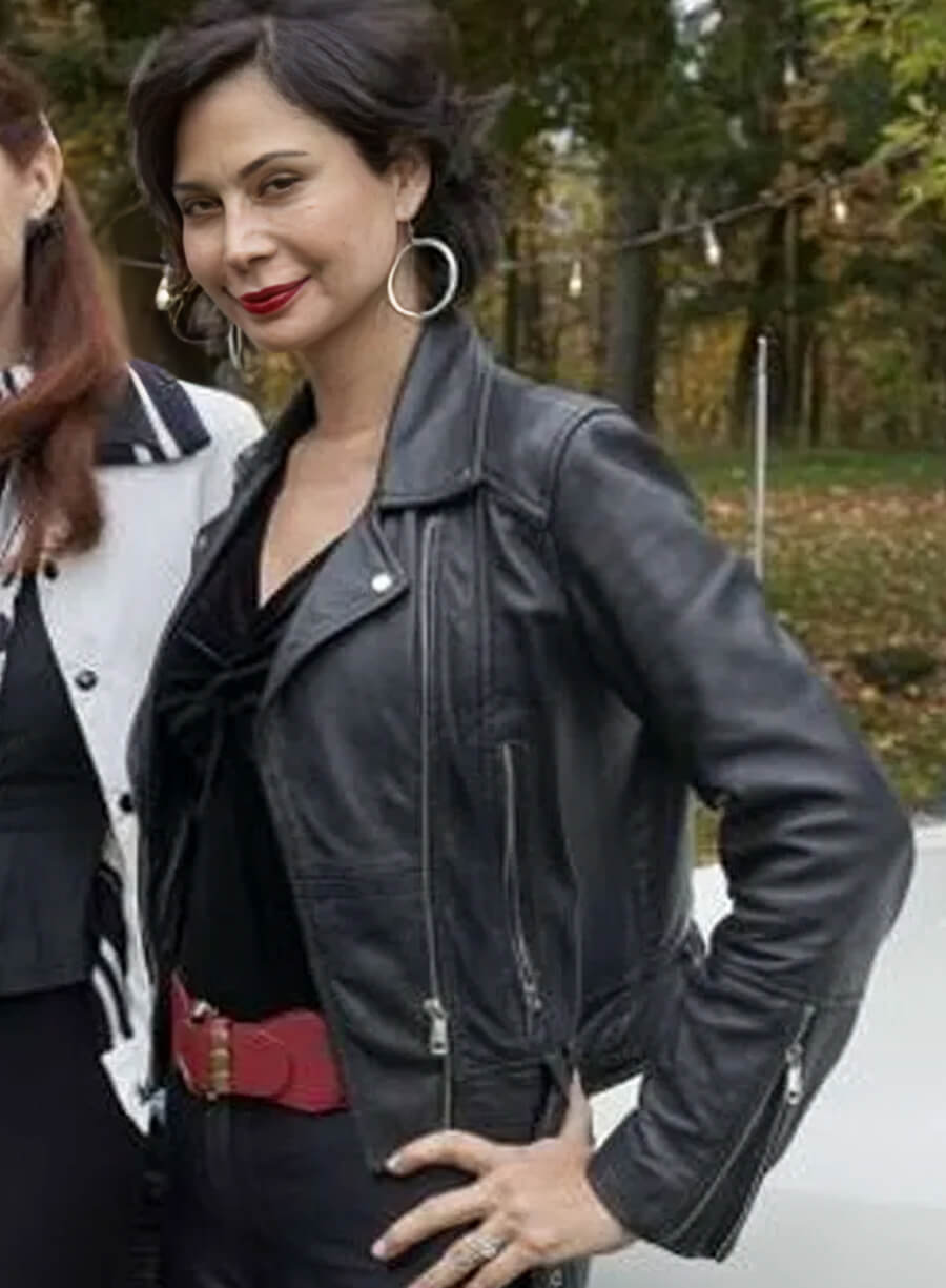 Cassie Nightingale Good Witch Black Leather Jacket