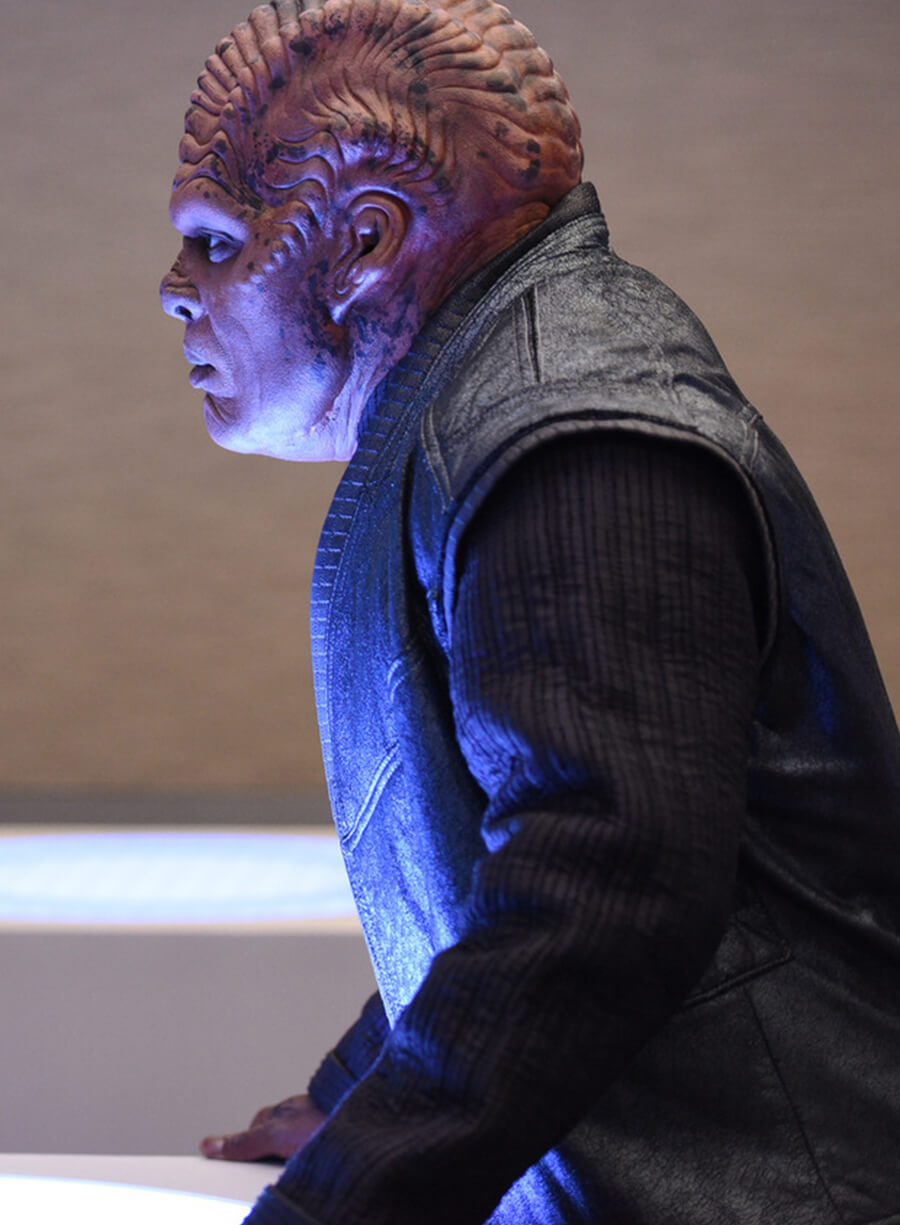 Chad Coleman Klyden The Orville Leather Vest