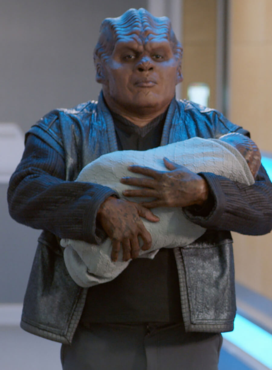 Chad Coleman Klyden The Orville Leather Vest