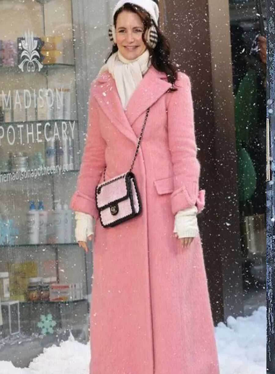 Charlotte York And Just Like That S02 Pink Coat