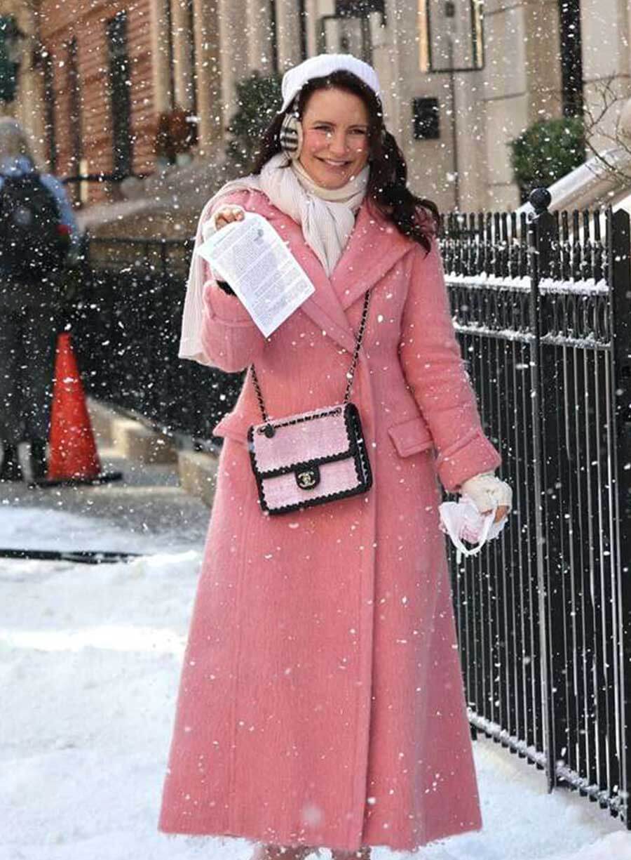 Charlotte York And Just Like That S02 Pink Coat