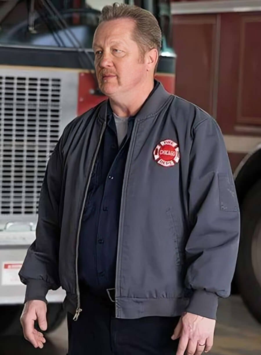 Chicago Fire Christian Stolte Bomber Jacket