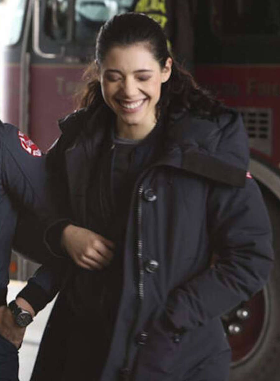Chicago Fire S12 Violet Mikami Black Jacket