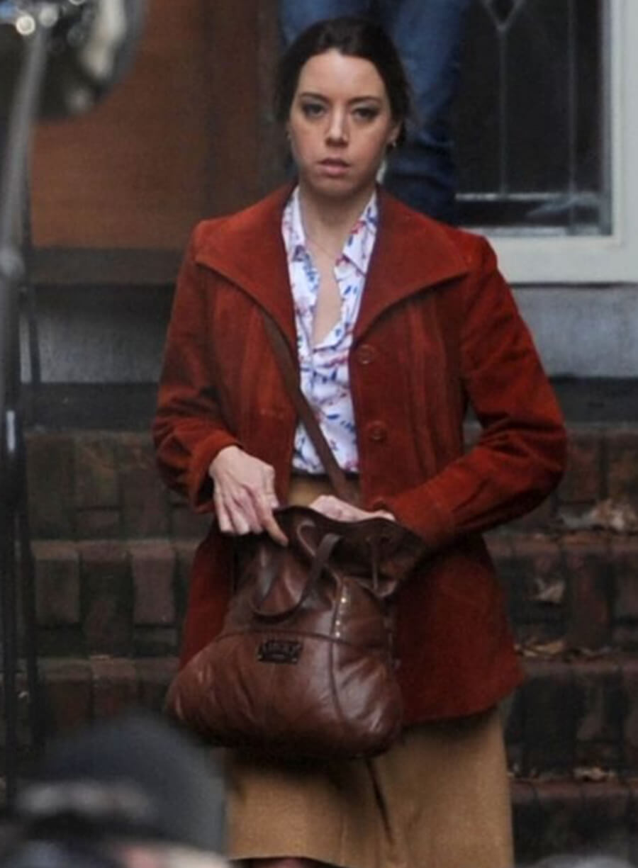 Child's Play Aubrey Plaza Red Blazer