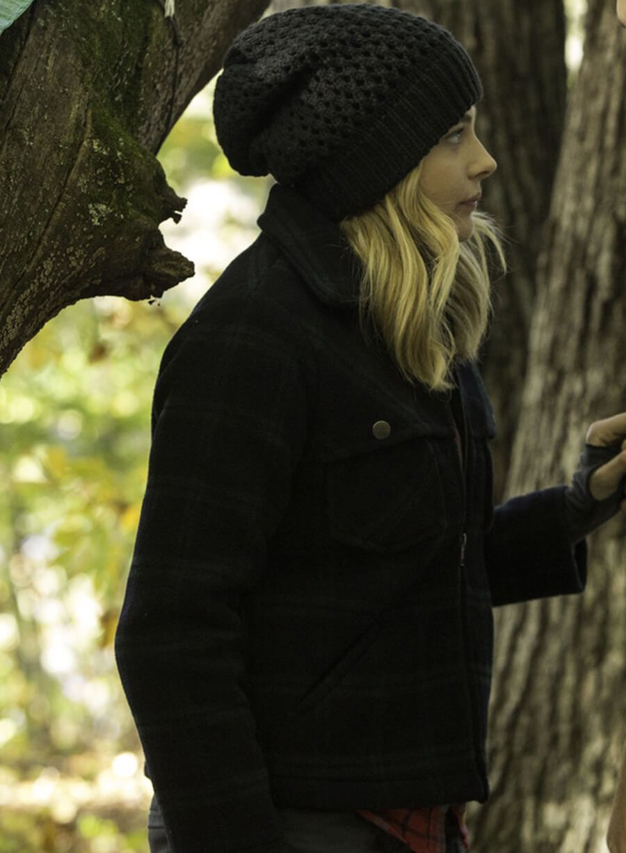 Chloë Grace Moretz The 5th Wave Black Wool Jacket