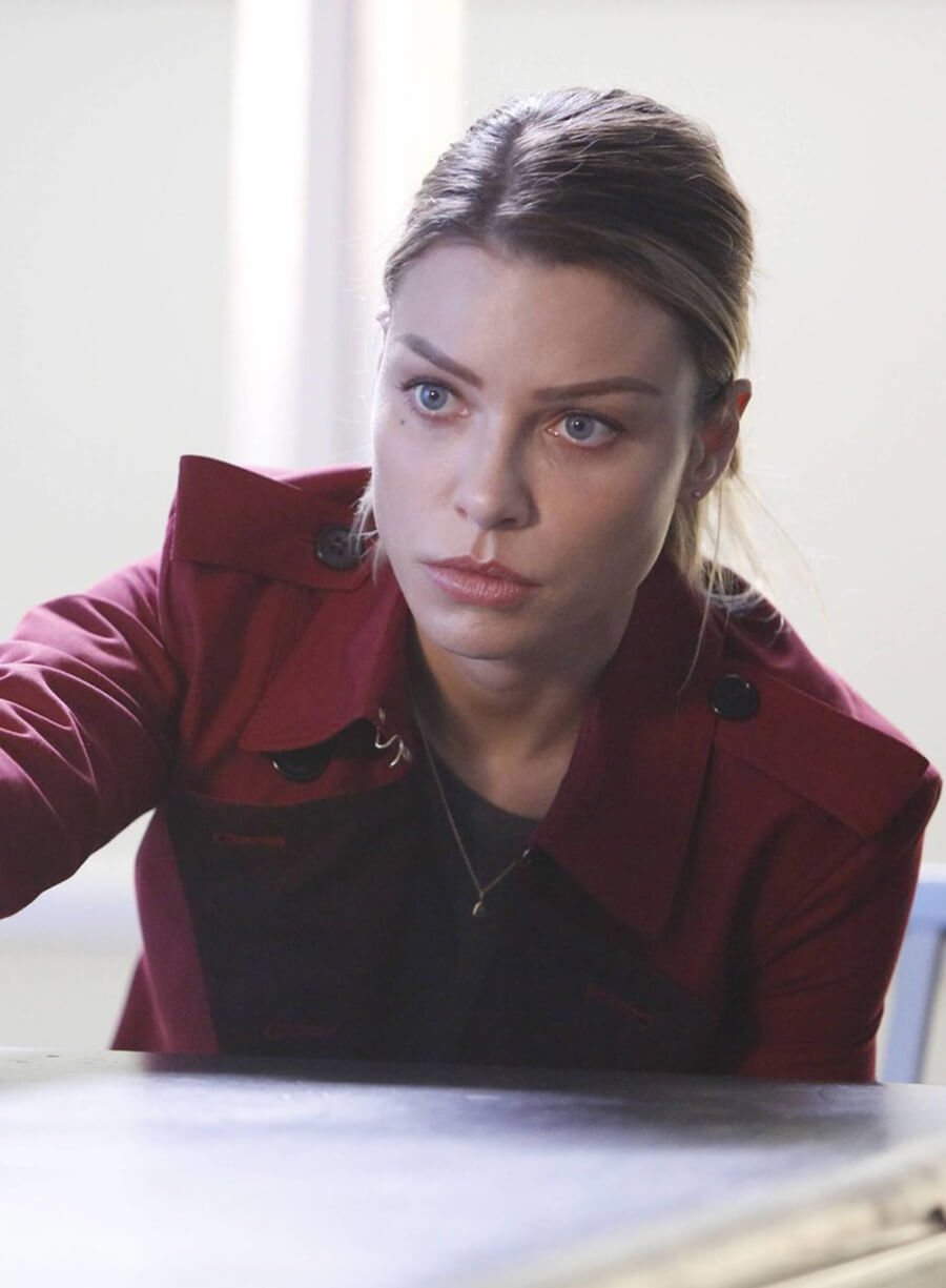 Chloe Decker Lucifer S02 Red Coat