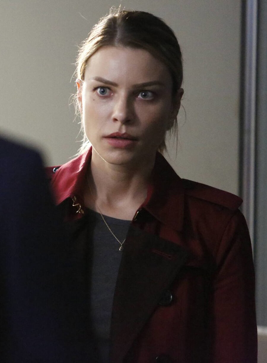 Chloe Decker Lucifer S02 Red Coat