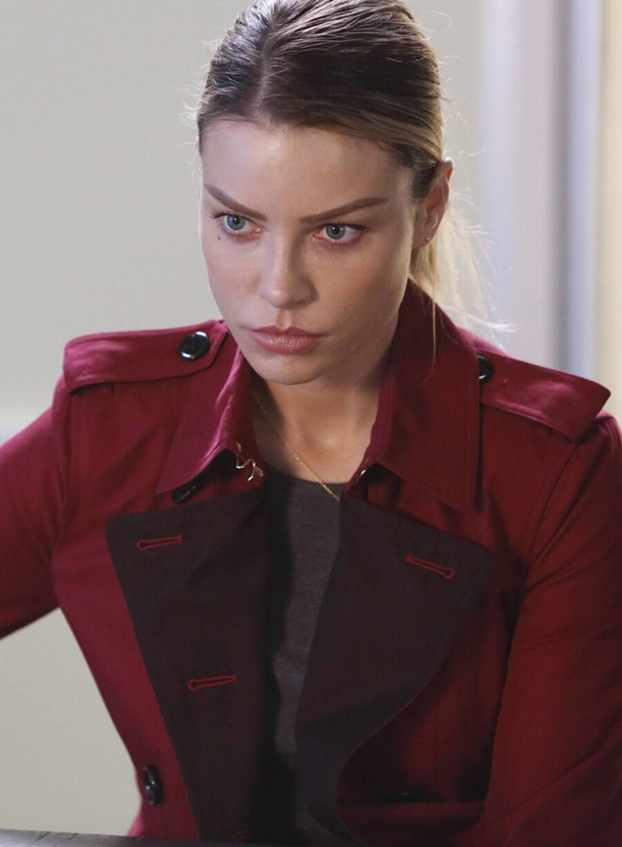 Chloe Decker Lucifer S02 Red Coat