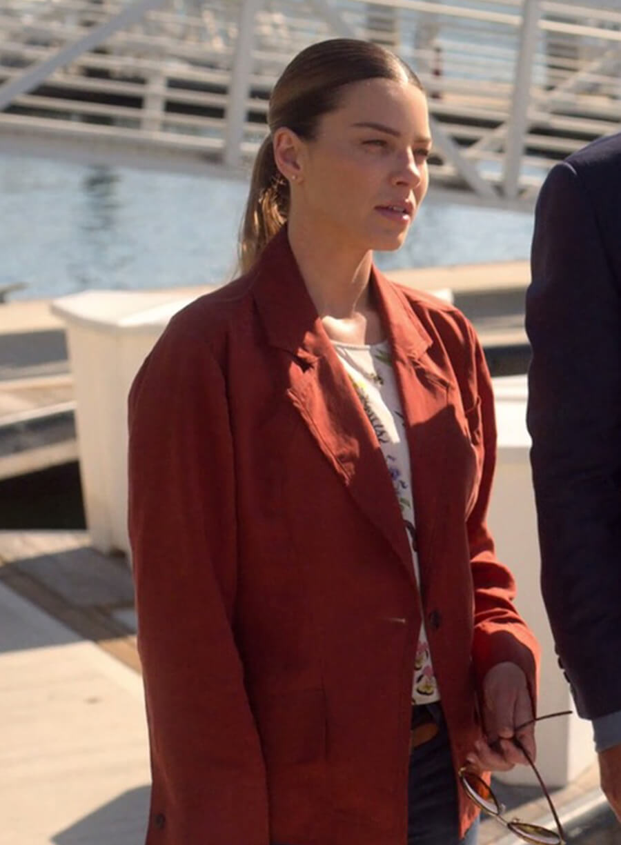 Chloe Decker Lucifer S04 Brown Blazer