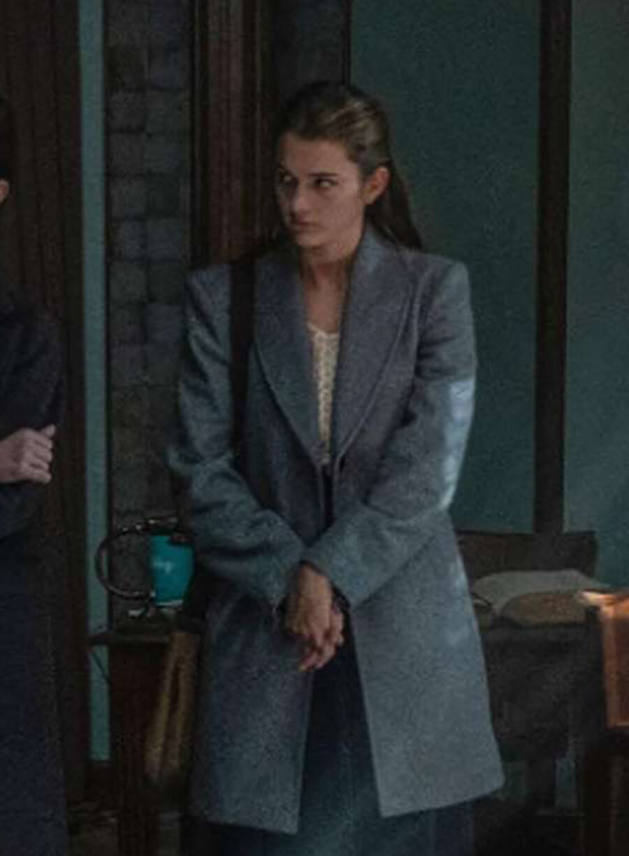 Chloe East Heretic 2024 Grey Wool Coat