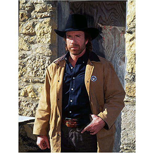Chuck Norris Brown Cotton Coat