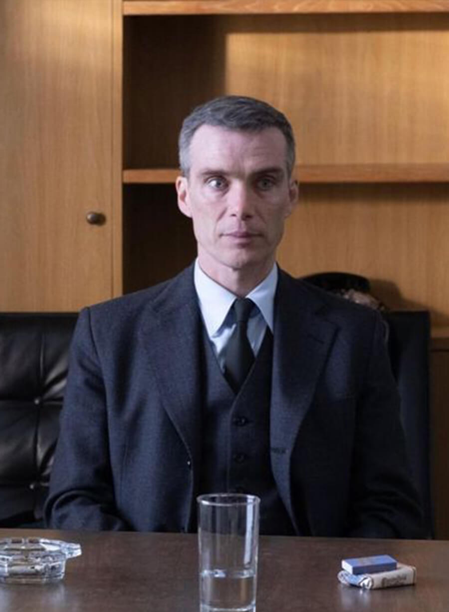 Cillian Murphy Oppenheimer Black Blazer