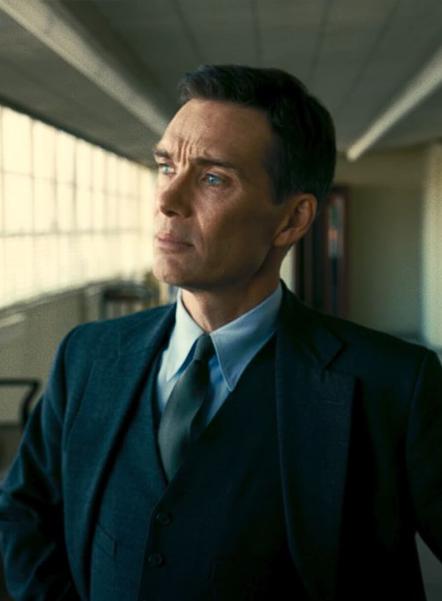 Cillian Murphy Oppenheimer Black Blazer