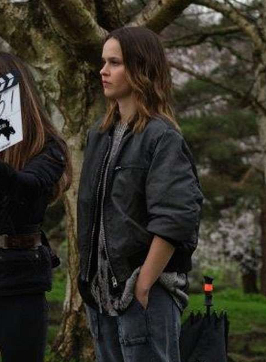 Clara Rugaard The Crow Girl 2025 Bomber Jacket