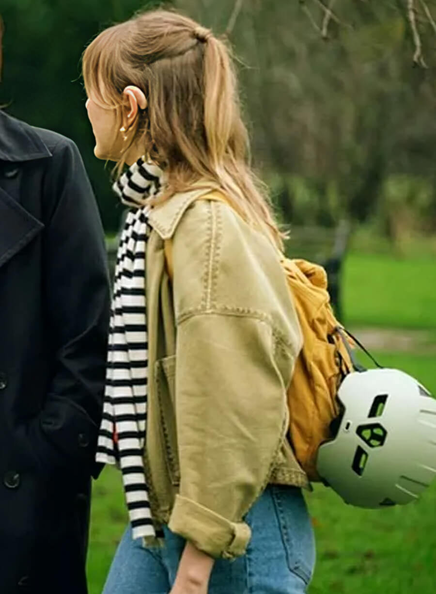 Code Of Silence Alison Woods Green Jacket