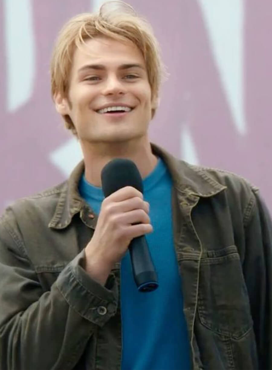 Cole Walter My Life with the Walter Boys Grey Jacket