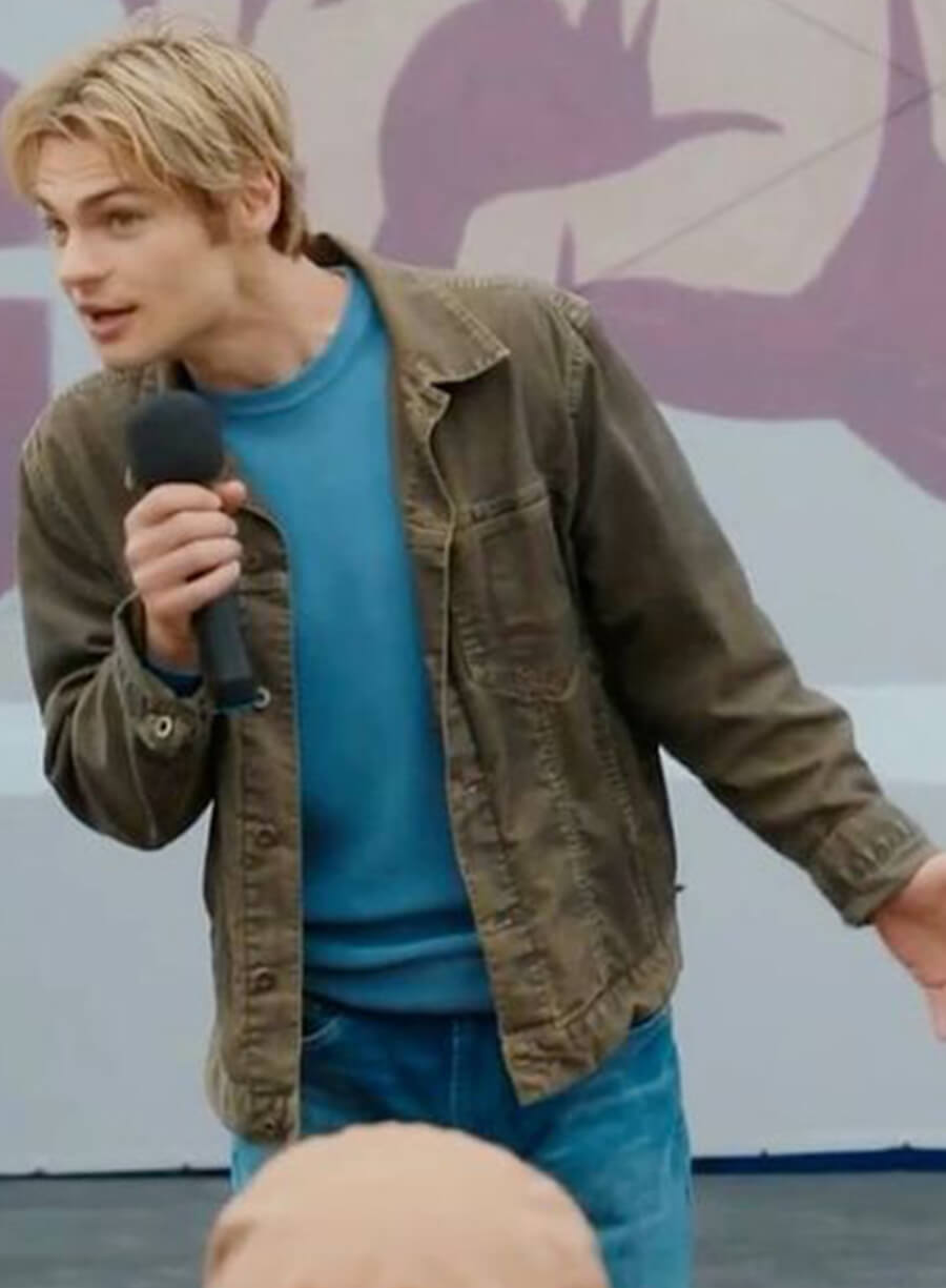 Cole Walter My Life with the Walter Boys Grey Jacket