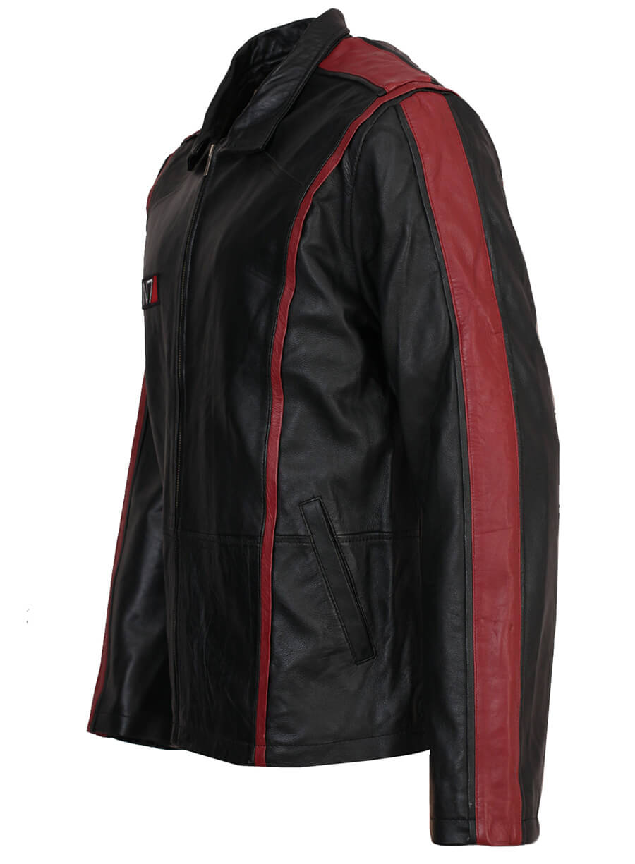 Commander Shepard Mass Effect 3N7 Leather Jacket