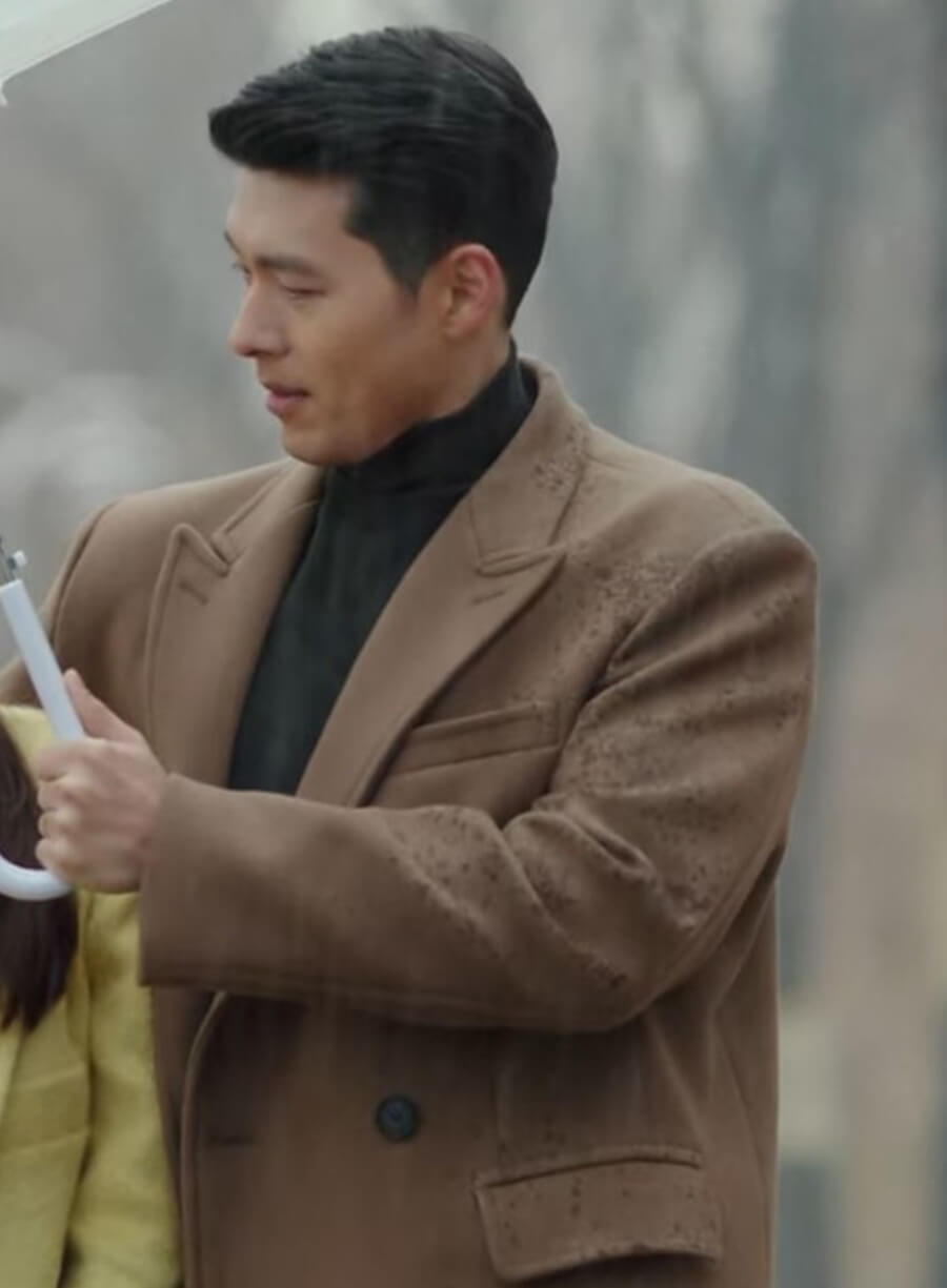 Crash Landing on You Ri Jeong-hyeok Brown Coat