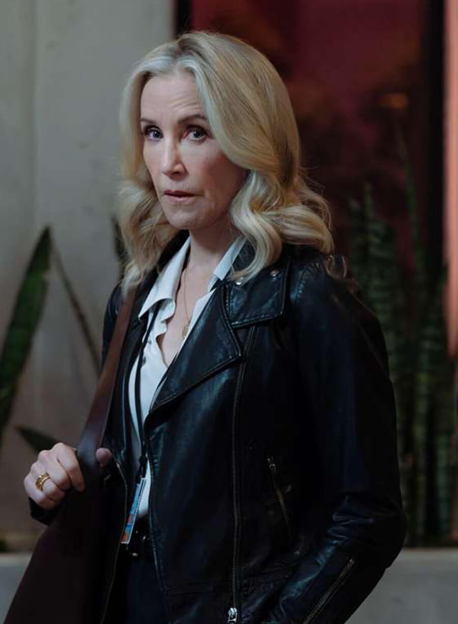 Criminal Minds S17 Dr. Jill Gideon Black Leather Jacket