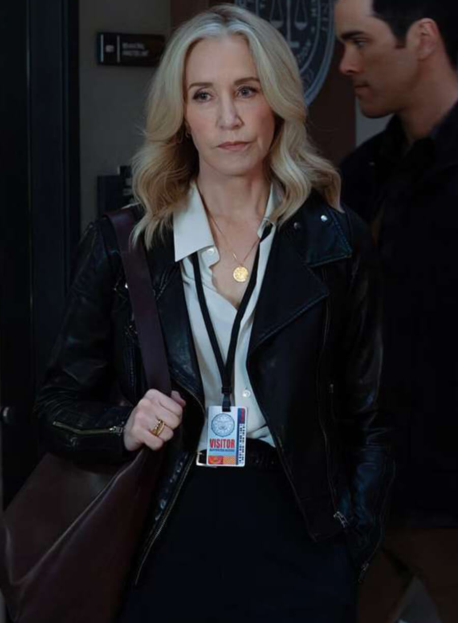 Criminal Minds S17 Dr. Jill Gideon Black Leather Jacket