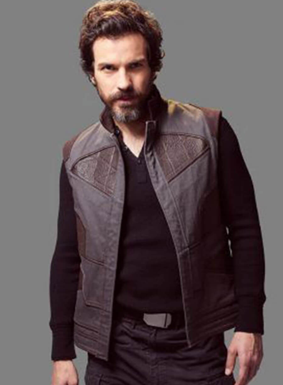 Cristobal Santiago Cabrera Star Trek Picard Leather Vest
