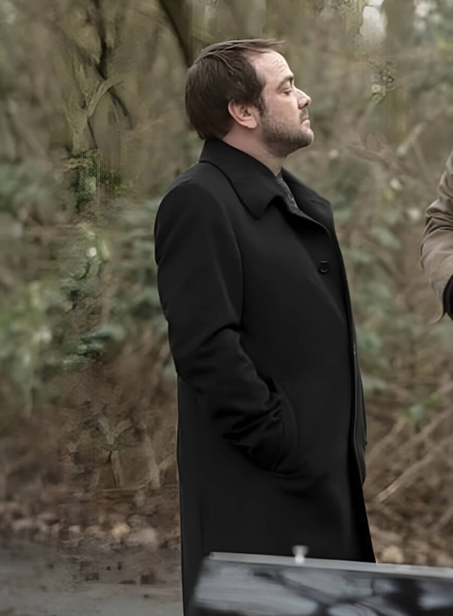 Crowely Black Wool Coat