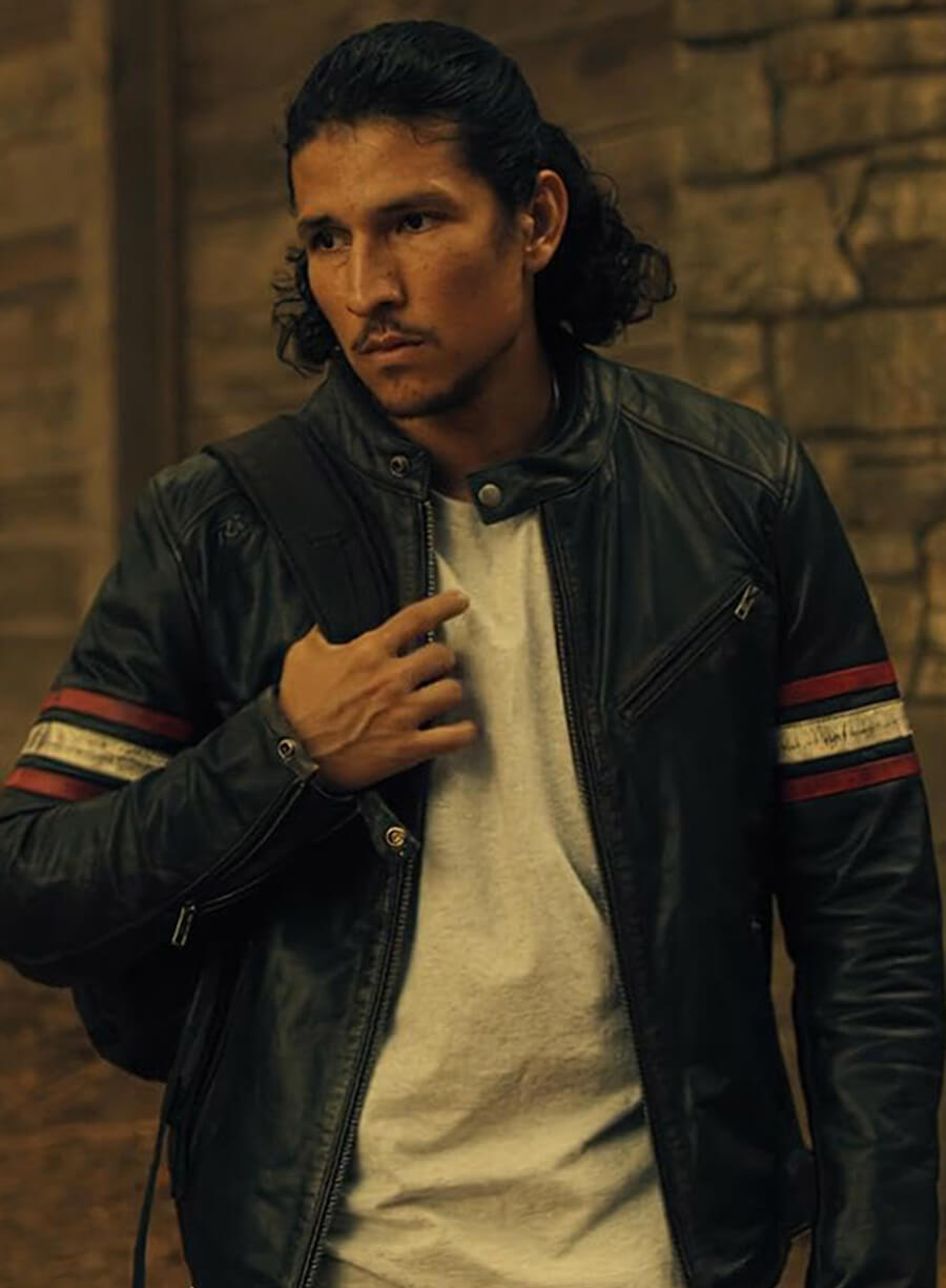 Danny Ramirez Black Mirror Black Jacket