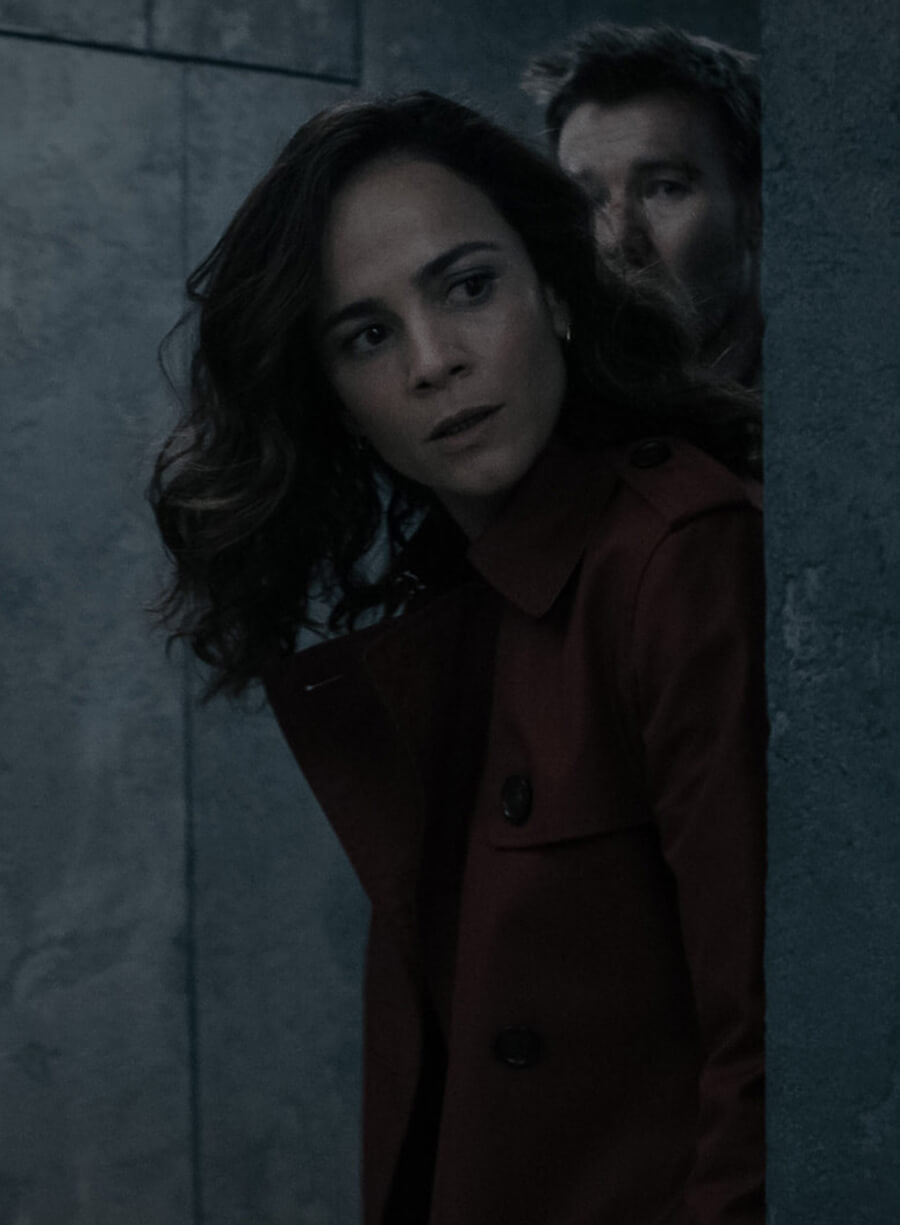 Dark Matter 2024 Amanda Lucas Red Coat