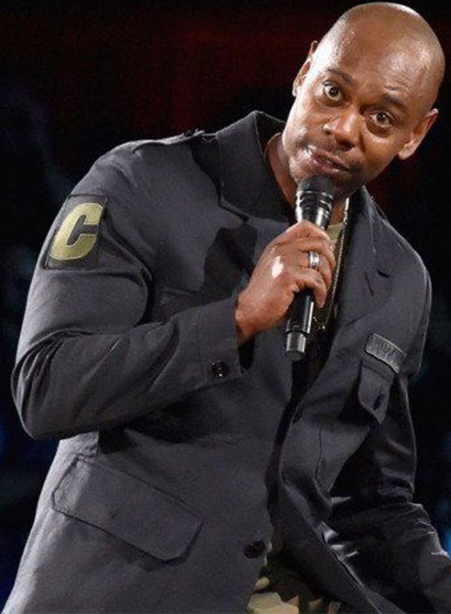 Dave Chappelle Black Cotton Jacket